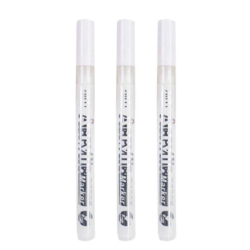 Marqueurs Peinture Acrylique pack de 3 - Pointe Ultra-Fine (Détails & Finitions)