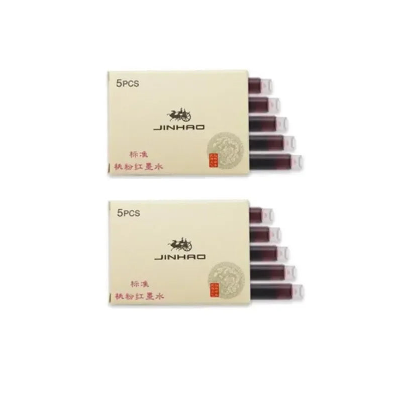 Cartouches d'Encre Colorées Jinhao (Lot de 5 ou 10)