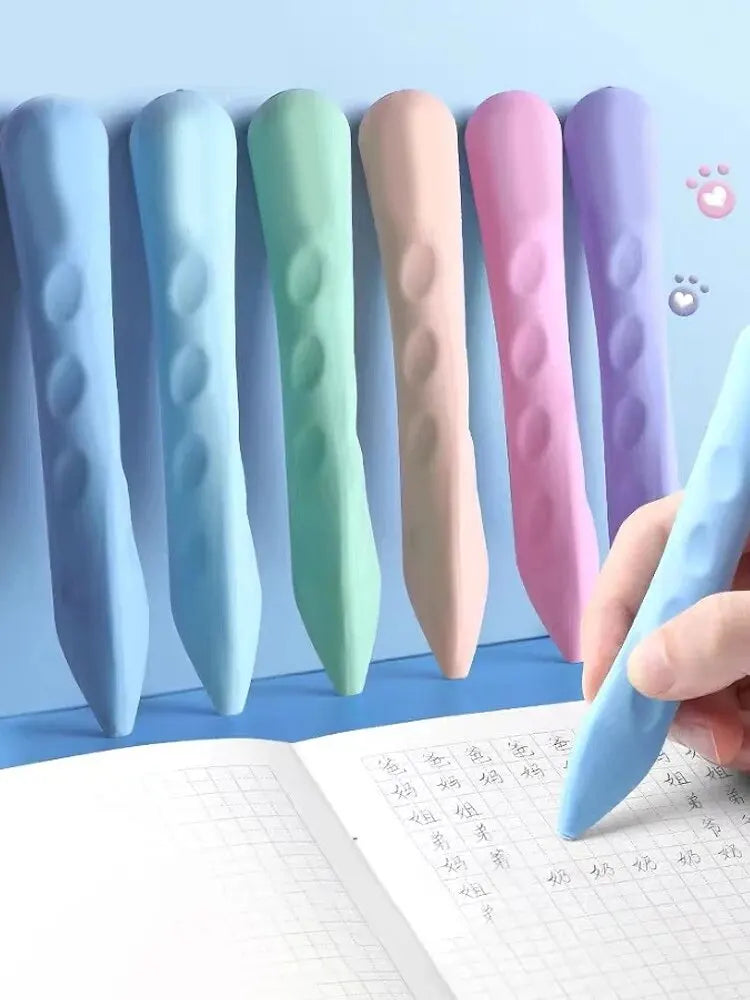 Gommes de Précision Ergonomiques (pack de 3) – Édition Pastel