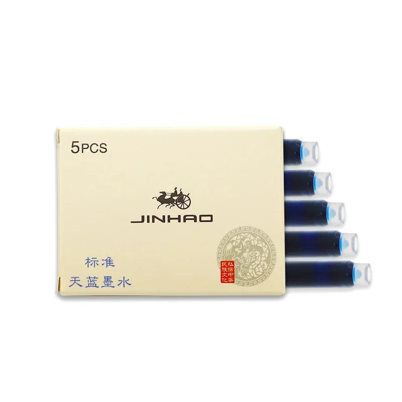 Cartouches d'Encre Colorées Jinhao (Lot de 5 ou 10)