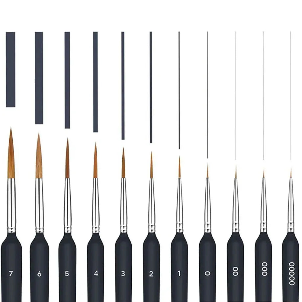 Set de Pinceaux de Précision / peinture miniatures