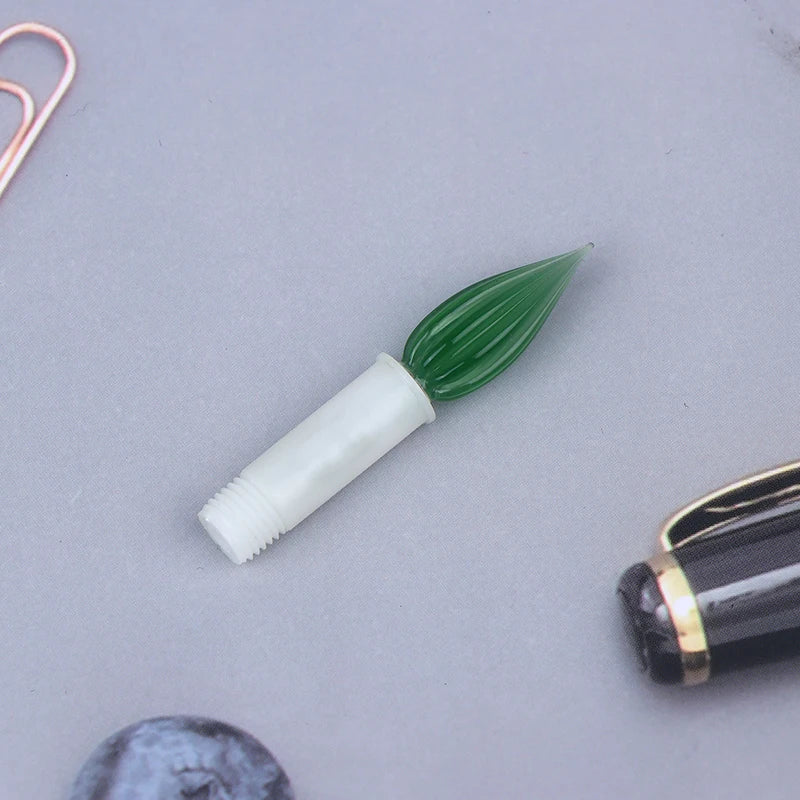 Plume en Verre Amovible pour Stylo Plume Jinhao 82 – Embout Calligraphie