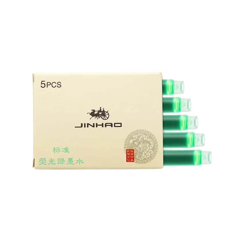 Cartouches d'Encre Colorées Jinhao (Lot de 5 ou 10)
