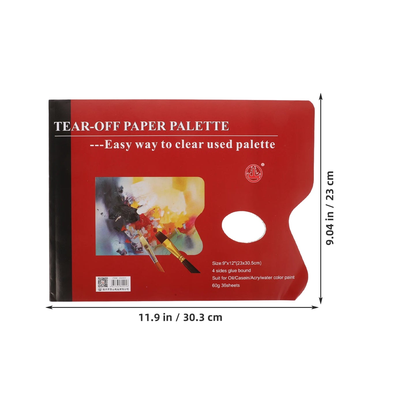 Bloc Palette de Papier Jetable pour Peinture (Anti-Transpercement)