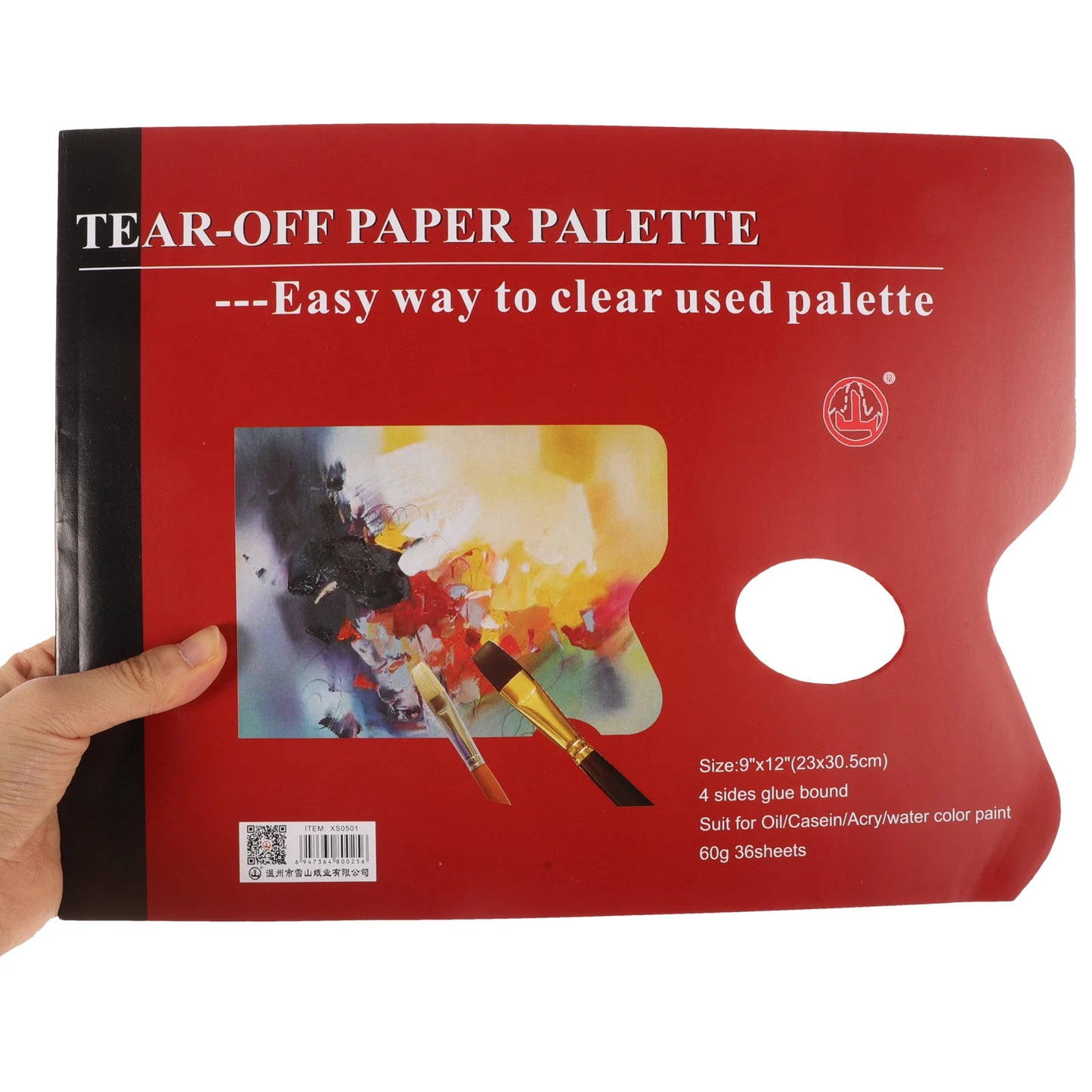 Bloc Palette de Papier Jetable pour Peinture (Anti-Transpercement)