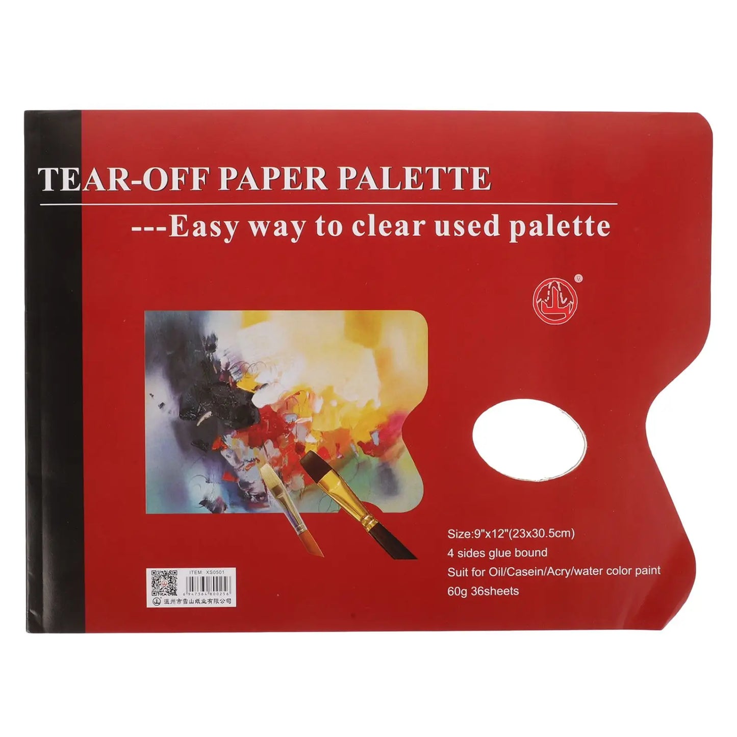 Bloc Palette de Papier Jetable pour Peinture (Anti-Transpercement)