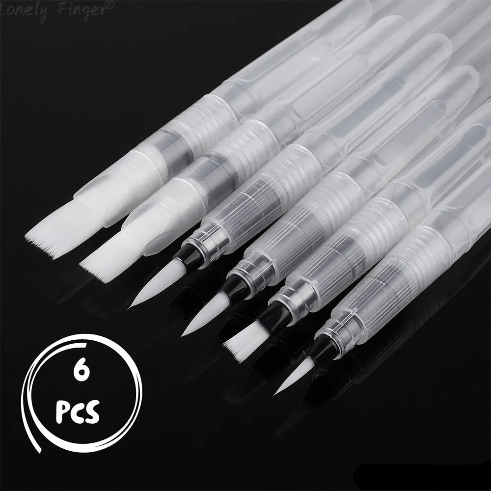 Le Set de Stylos Pinceaux Rechargeables - Aquarelle & Calligraphie Nomade