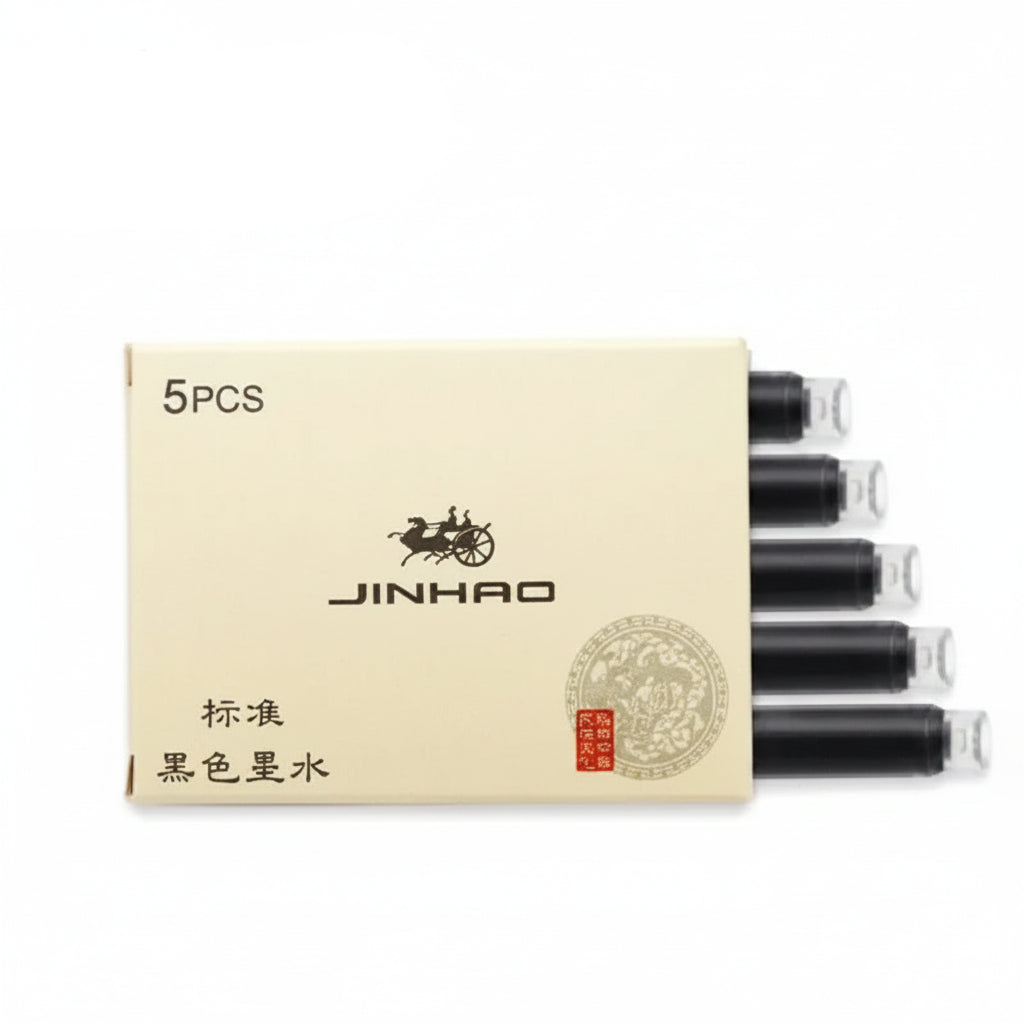 Cartouches d'Encre Colorées Jinhao (Lot de 5 ou 10)