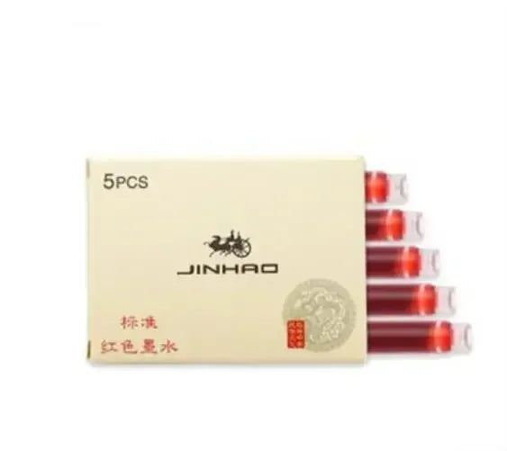 Cartouches d'Encre Colorées Jinhao (Lot de 5 ou 10)
