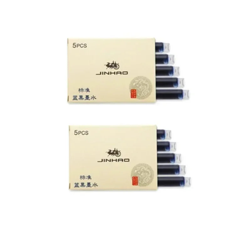 Cartouches d'Encre Colorées Jinhao (Lot de 5 ou 10)