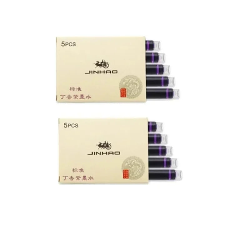 Cartouches d'Encre Colorées Jinhao (Lot de 5 ou 10)