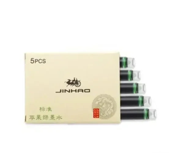 Cartouches d'Encre Colorées Jinhao (Lot de 5 ou 10)