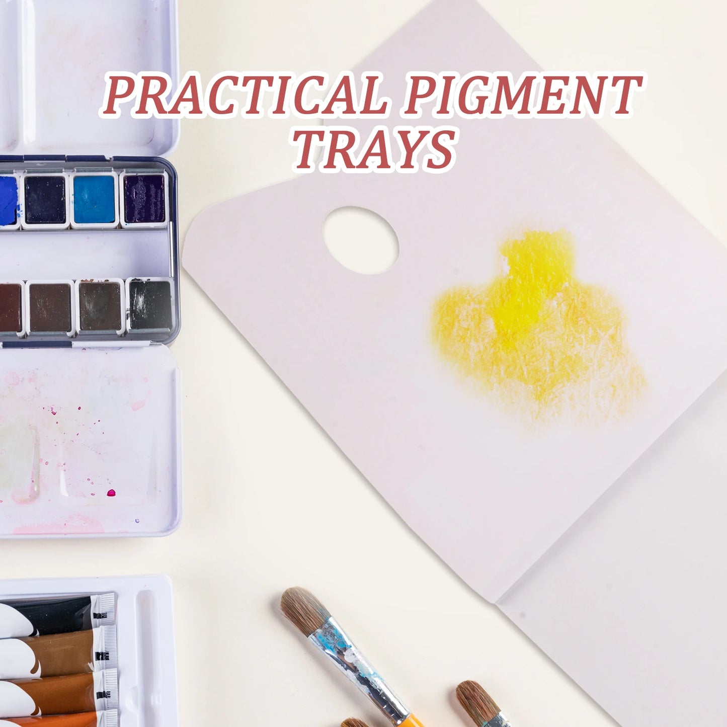 Bloc Palette de Papier Jetable pour Peinture (Anti-Transpercement)