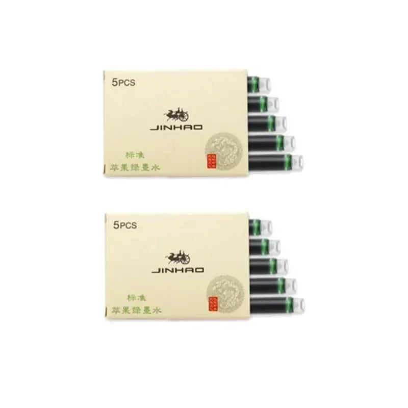 Cartouches d'Encre Colorées Jinhao (Lot de 5 ou 10)