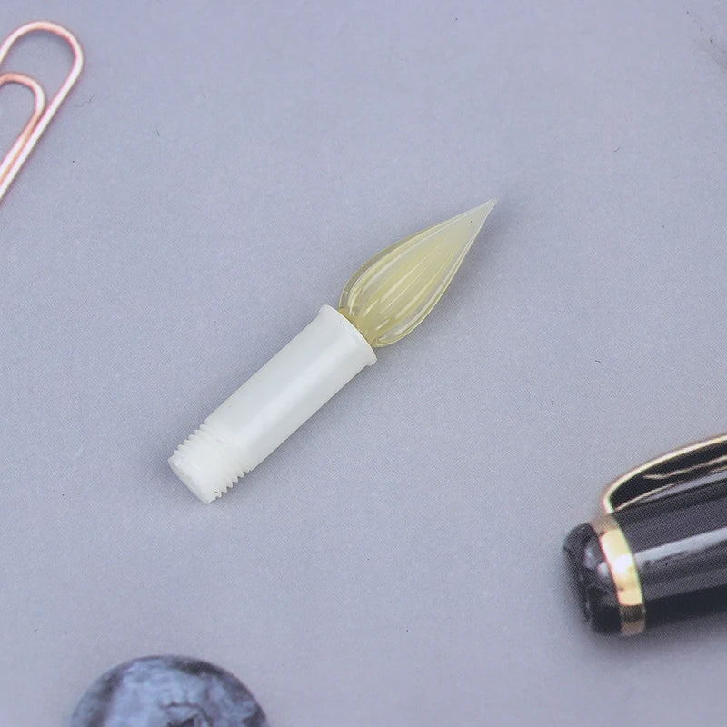 Plume en Verre Amovible pour Stylo Plume Jinhao 82 – Embout Calligraphie