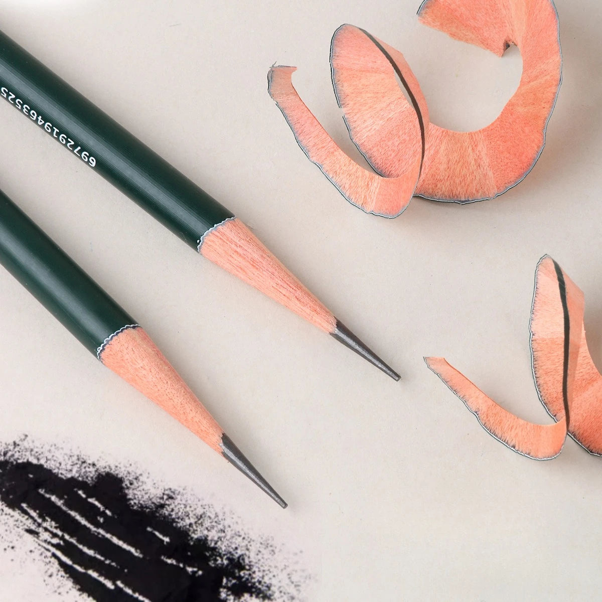 Coffret de Crayons Graphite Professionnels "Fini Mat"