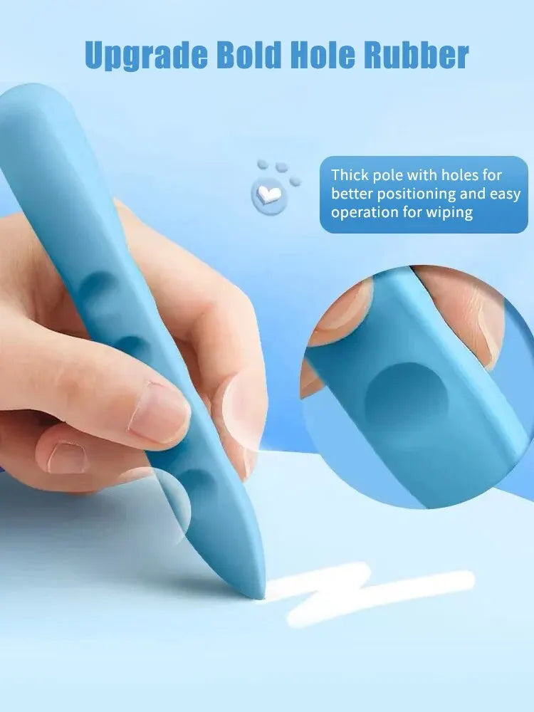 Gommes de Précision Ergonomiques (pack de 3) – Édition Pastel