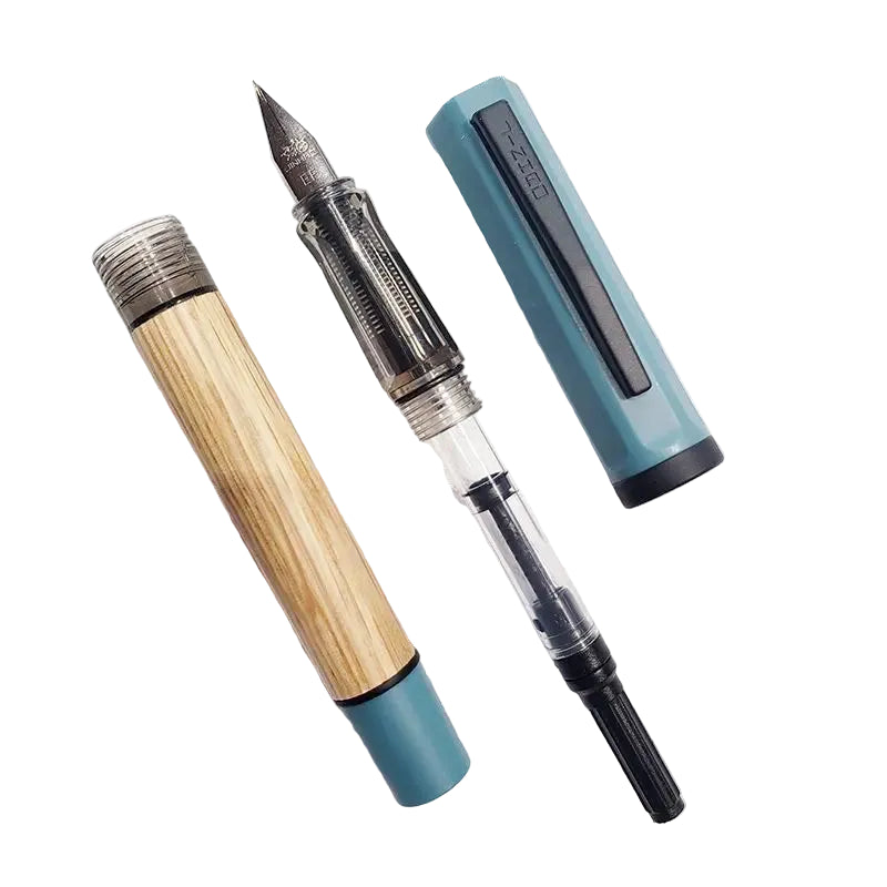 Stylo Plume d'Écriture & Calligraphie en Bois "Origami" – Jinhao 58