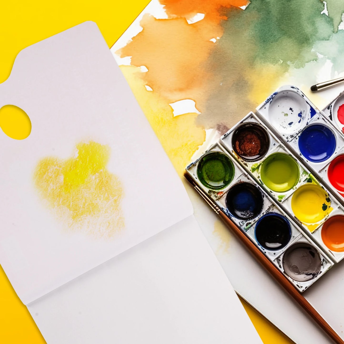 Bloc Palette de Papier Jetable pour Peinture (Anti-Transpercement)