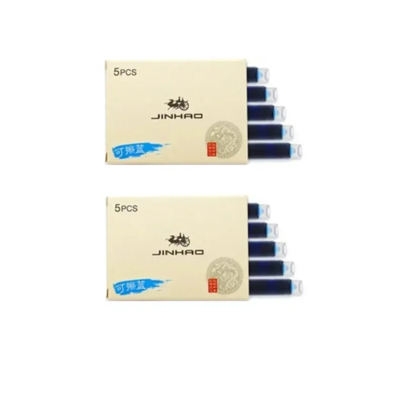Cartouches d'Encre Colorées Jinhao (Lot de 5 ou 10)