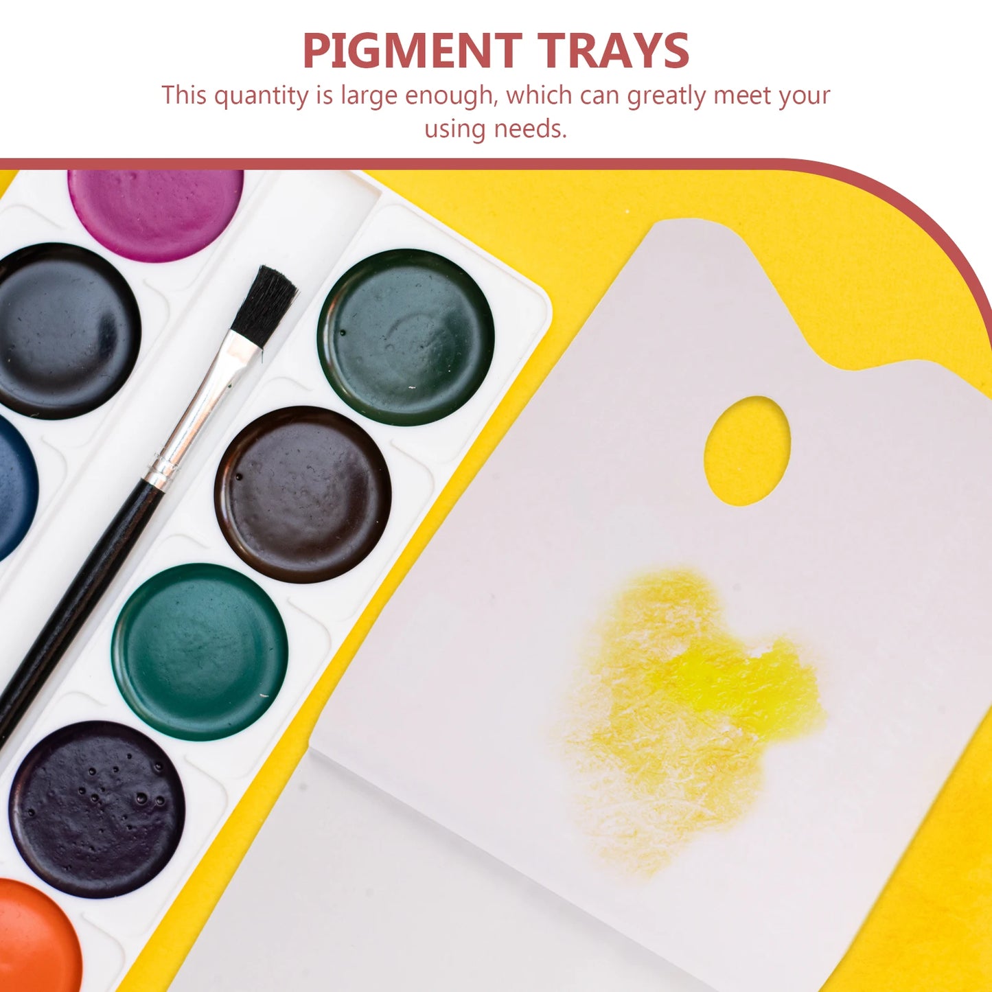 Bloc Palette de Papier Jetable pour Peinture (Anti-Transpercement)