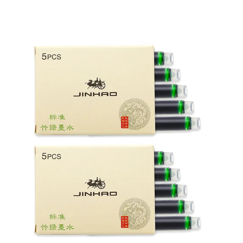 Cartouches d'Encre Colorées Jinhao (Lot de 5 ou 10)