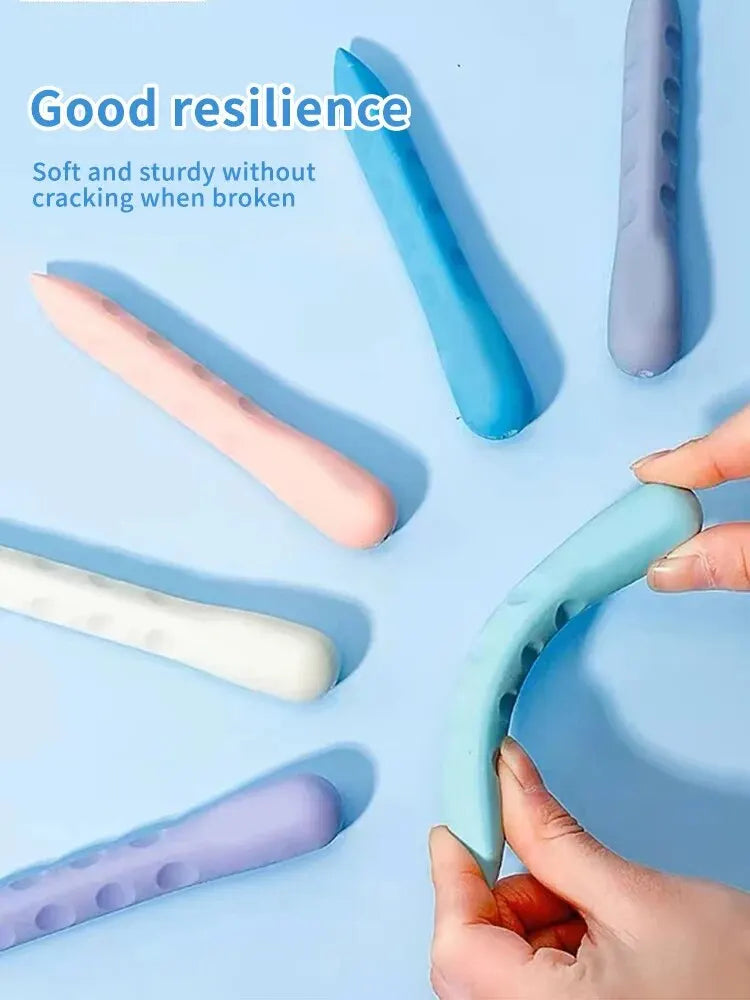 Gommes de Précision Ergonomiques (pack de 3) – Édition Pastel