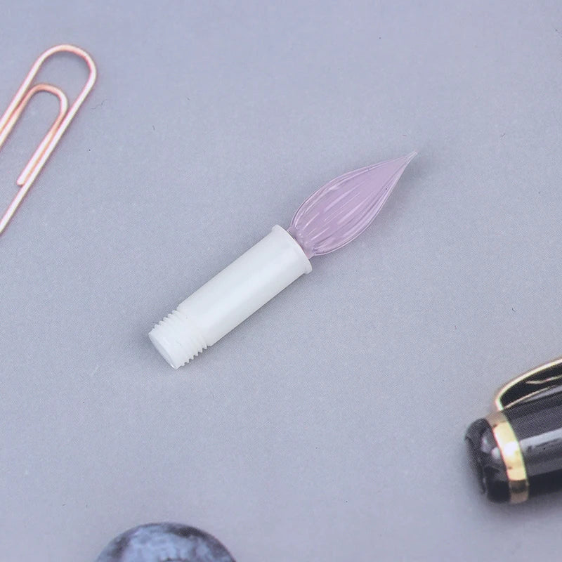 Plume en Verre Amovible pour Stylo Plume Jinhao 82 – Embout Calligraphie