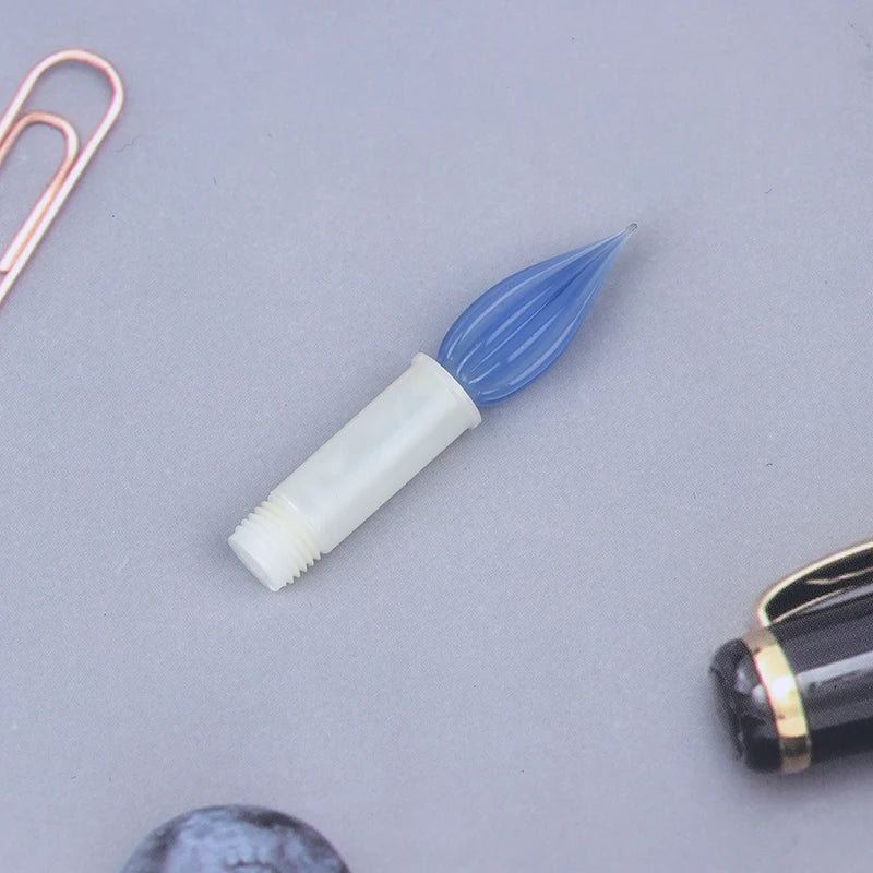 Plume en Verre Amovible pour Stylo Plume Jinhao 82 – Embout Calligraphie