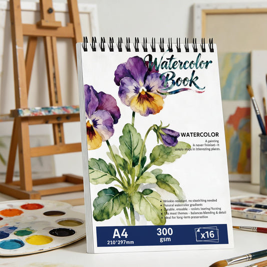 Carnet Aquarelle Premium - Papier 300g